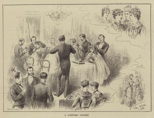 A Coiffure Contest by John Jellicoe